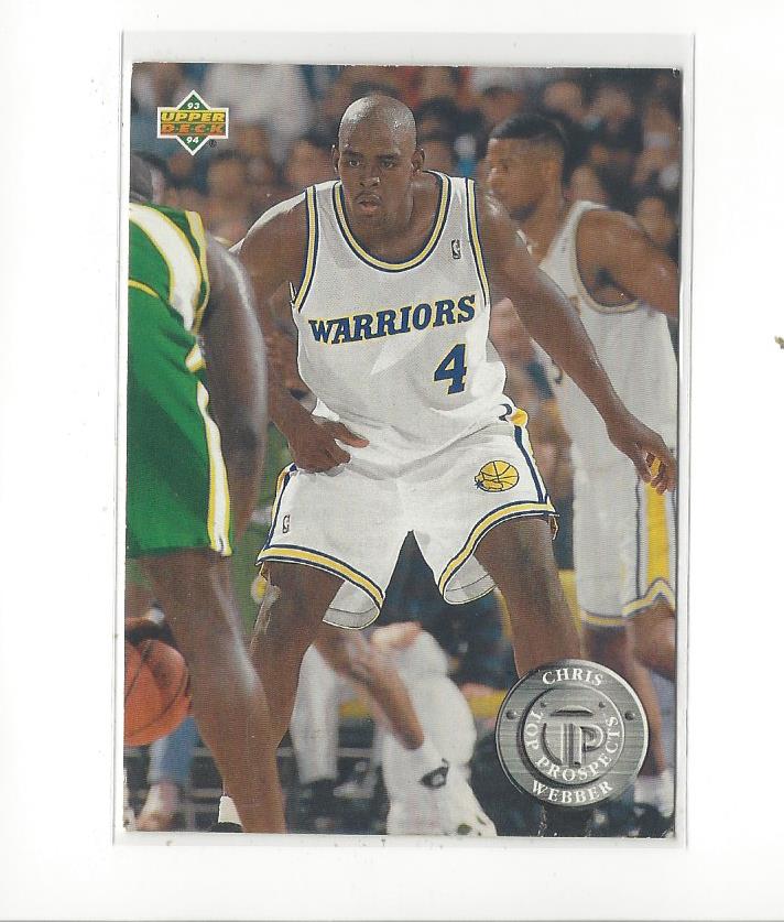 1993-94 Upper Deck #483 Chris Webber TP