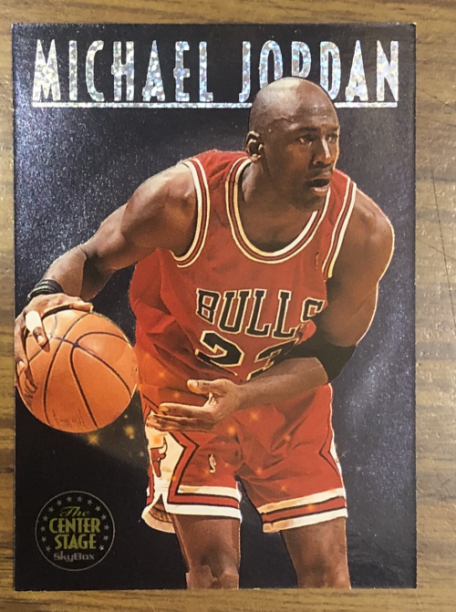 1993-94 SkyBox Premium Center Stage #CS1 Michael Jordan