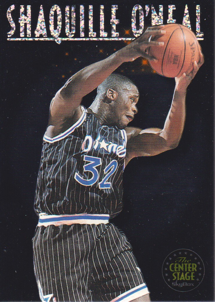 1993-94 SkyBox Premium Center Stage #CS2 Shaquille O'Neal