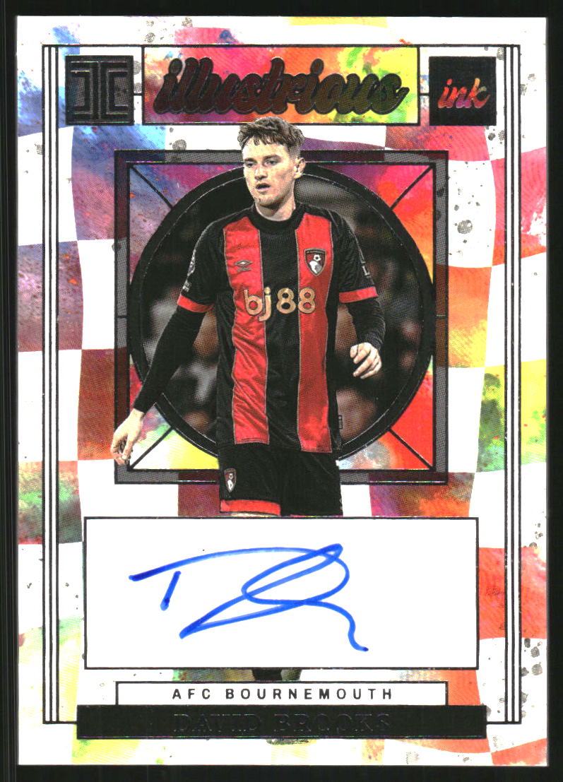 2024-25 Panini Impeccable English Premier League Illustrious Ink #15 David Brooks Auto /99
