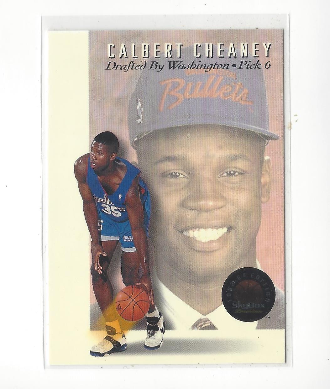 1993-94 SkyBox Premium Draft Picks #DP6 Calbert Cheaney