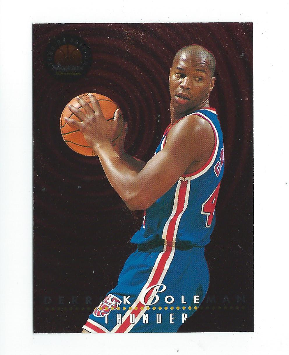 1993-94 SkyBox Premium Thunder and Lightning #TL4 Derrick Coleman/Kenny Anderson