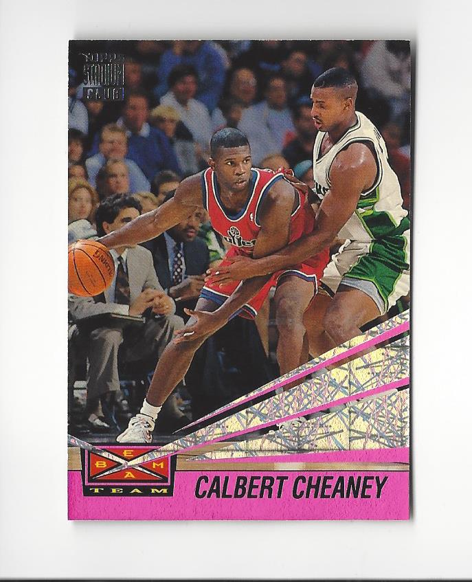1993-94 Stadium Club Beam Team #27 Calbert Cheaney