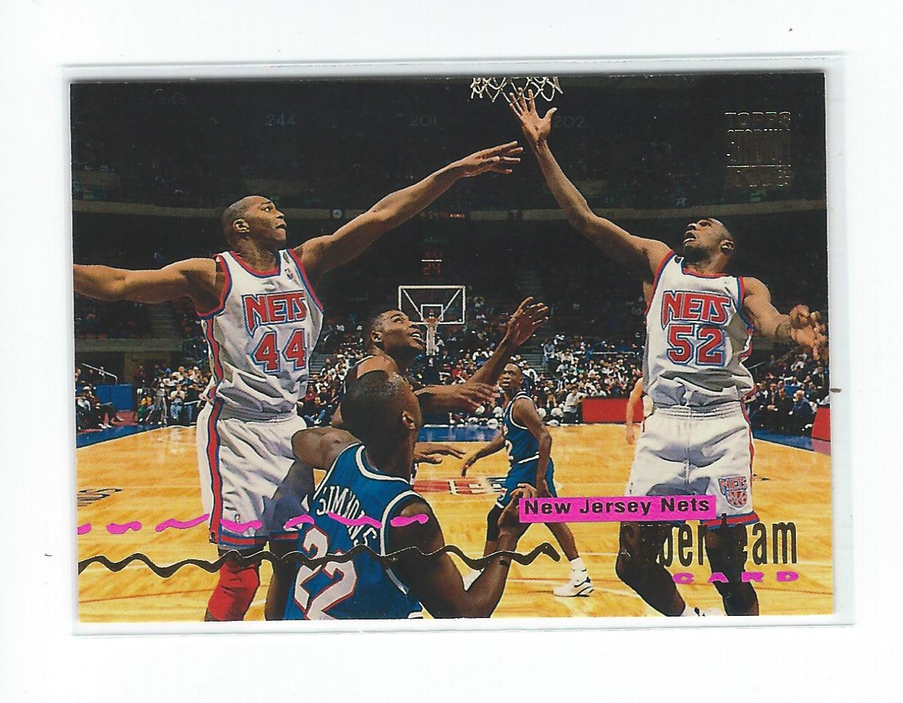 1993-94 Stadium Club Super Teams #17 New Jersey Nets/(Derrick Coleman)
