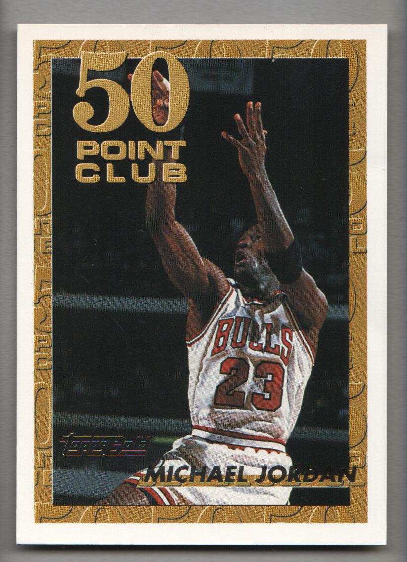 1993-94 Topps Gold #64 Michael Jordan 50P