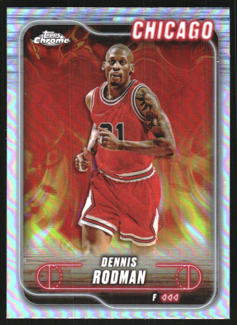 2024-25 Topps Chrome Refractors #95 Dennis Rodman