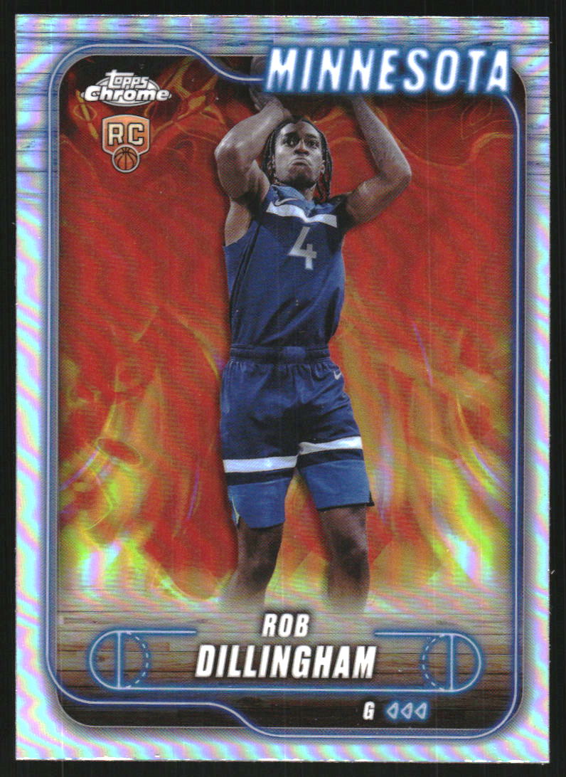 2024-25 Topps Chrome Refractors #165 Rob Dillingham