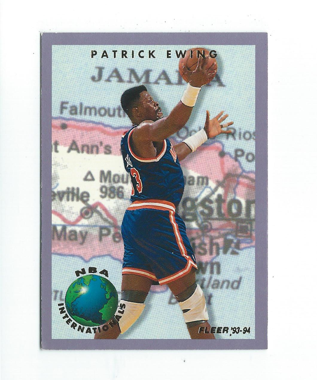 1993-94 Fleer Internationals #3 Patrick Ewing