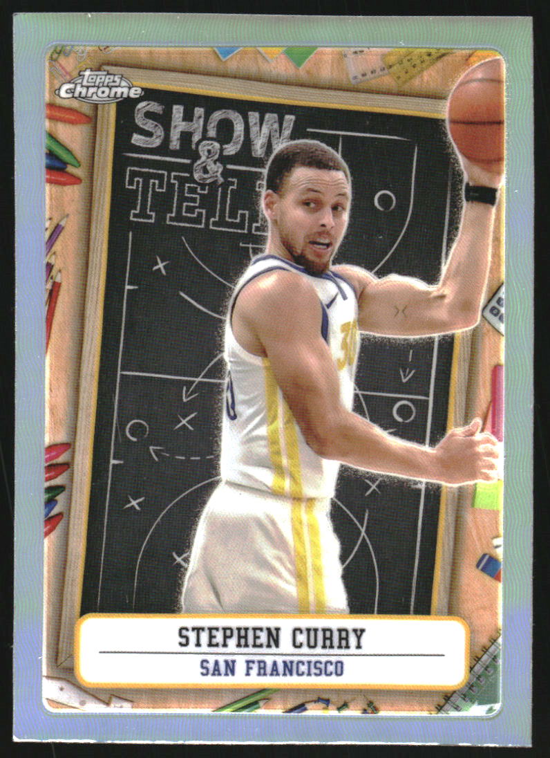 2009 Topps Chrome Refractor Stephen Curry ROOKIE /500 #101 PSA 10