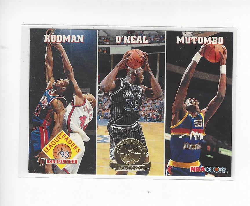1993-94 Hoops Basketball 5th Anniversary Gold Singles (201-418) - You Choose - Picture 159 of 414