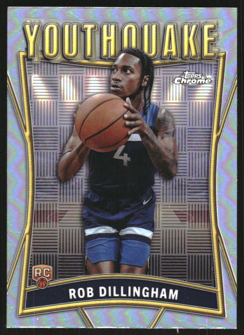 2024-25 Topps Chrome Youthquake Refractors #YQ6 Rob Dillingham