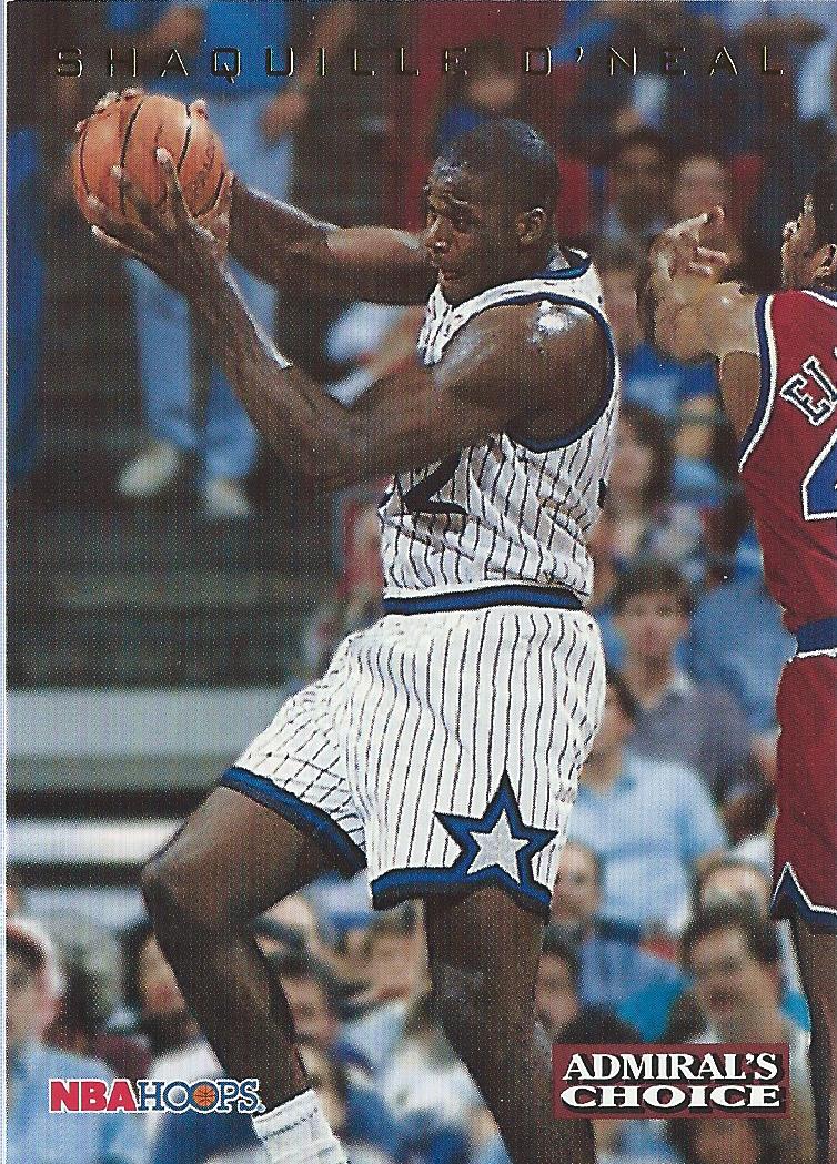 1993-94 Hoops Admiral's Choice #AC4 Shaquille O'Neal