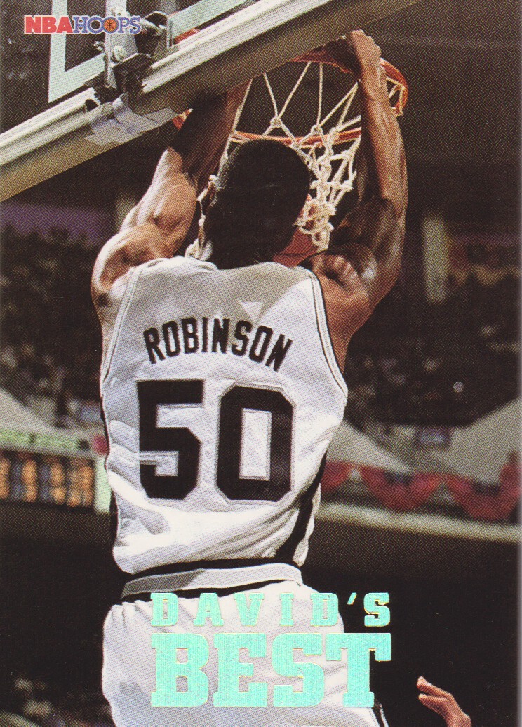 1993-94 Hoops David's Best #DB5 David Robinson/(Vs. Hornets)
