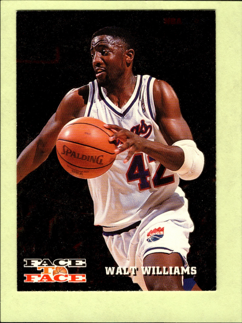 1993-94 Hoops Face to Face #8 Walt Williams/Magic Johnson back image