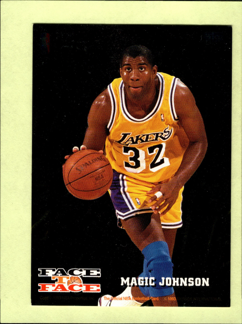1993-94 Hoops Face to Face #8 Walt Williams/Magic Johnson