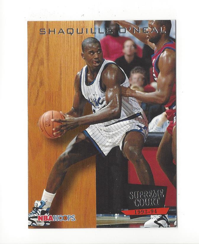 1993-94 Hoops Supreme Court #SC4 Shaquille O'Neal