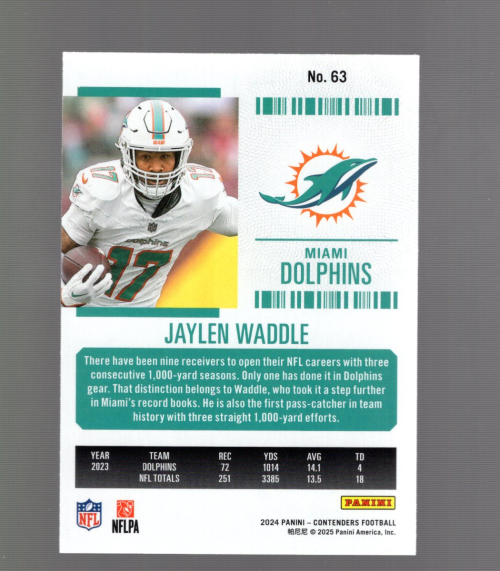 B6801- 2024 Panini Contenders Verschiedene Fb Karten -du Pick- 15 + Kostenlose - Bild 33 von 305