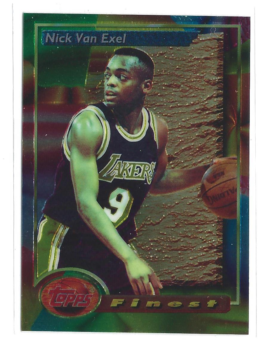 1993-94 Finest #50 Nick Van Exel RC