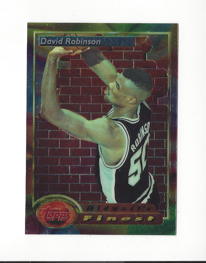 1993-94 Finest #118 David Robinson MF