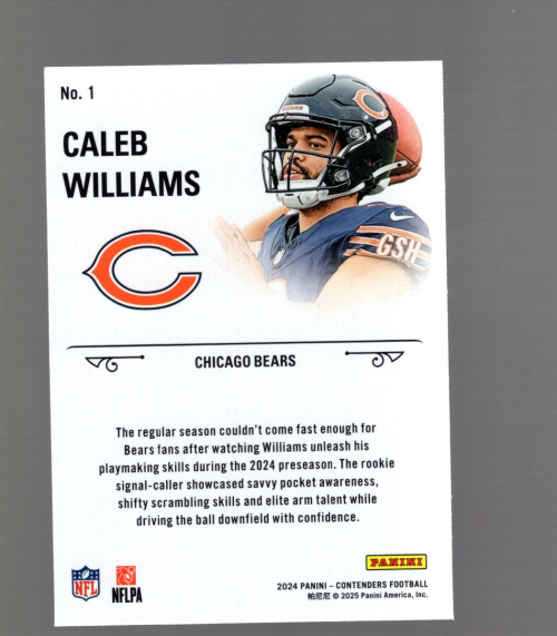 B6801- 2024 Panini Contenders Verschiedene Fb Karten -du Pick- 15 + Kostenlose - Bild 251 von 305