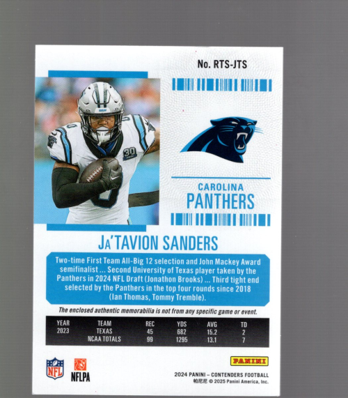 B6801- 2024 Panini Contenders Verschiedene Fb Karten -du Pick- 15 + Kostenlose - Bild 273 von 305