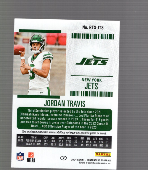 B6801- 2024 Panini Contenders Verschiedene Fb Karten -du Pick- 15 + Kostenlose - Bild 281 von 305