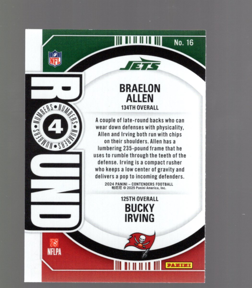 B6801- 2024 Panini Contenders Verschiedene Fb Karten -du Pick- 15 + Kostenlose - Bild 305 von 305