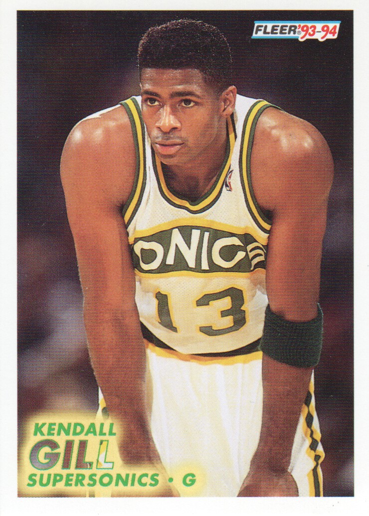 1993-94 Fleer #381 Kendall Gill