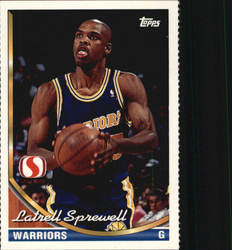 1993-94 Warriors Topps/Safeway #7 Latrell Sprewell