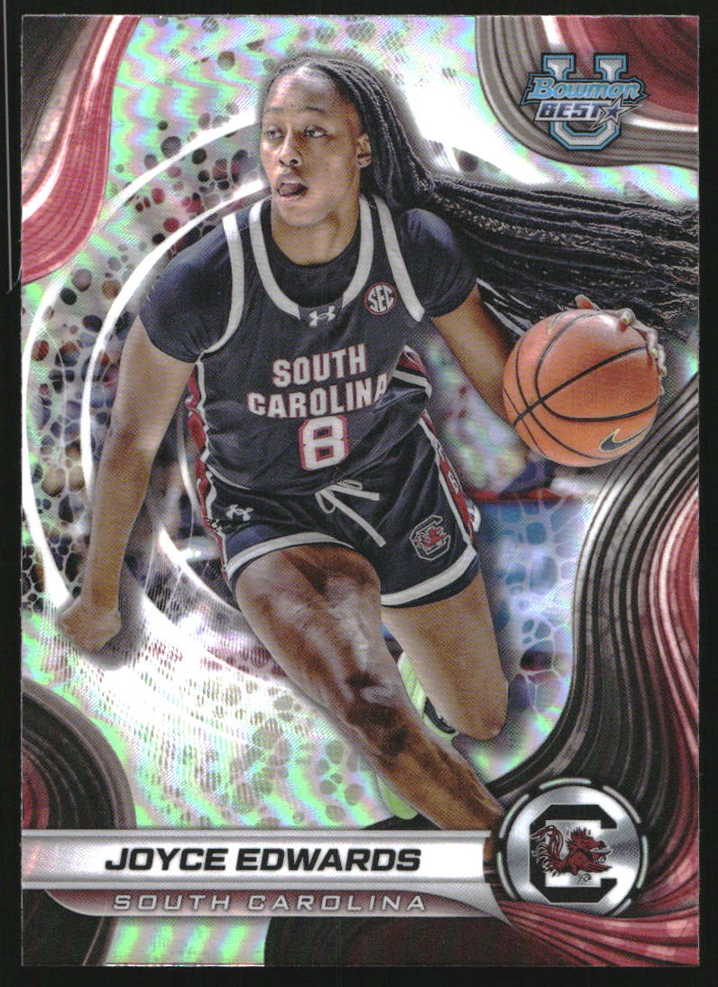2024-25 Bowman's Best University Refractors #36 Joyce Edwards