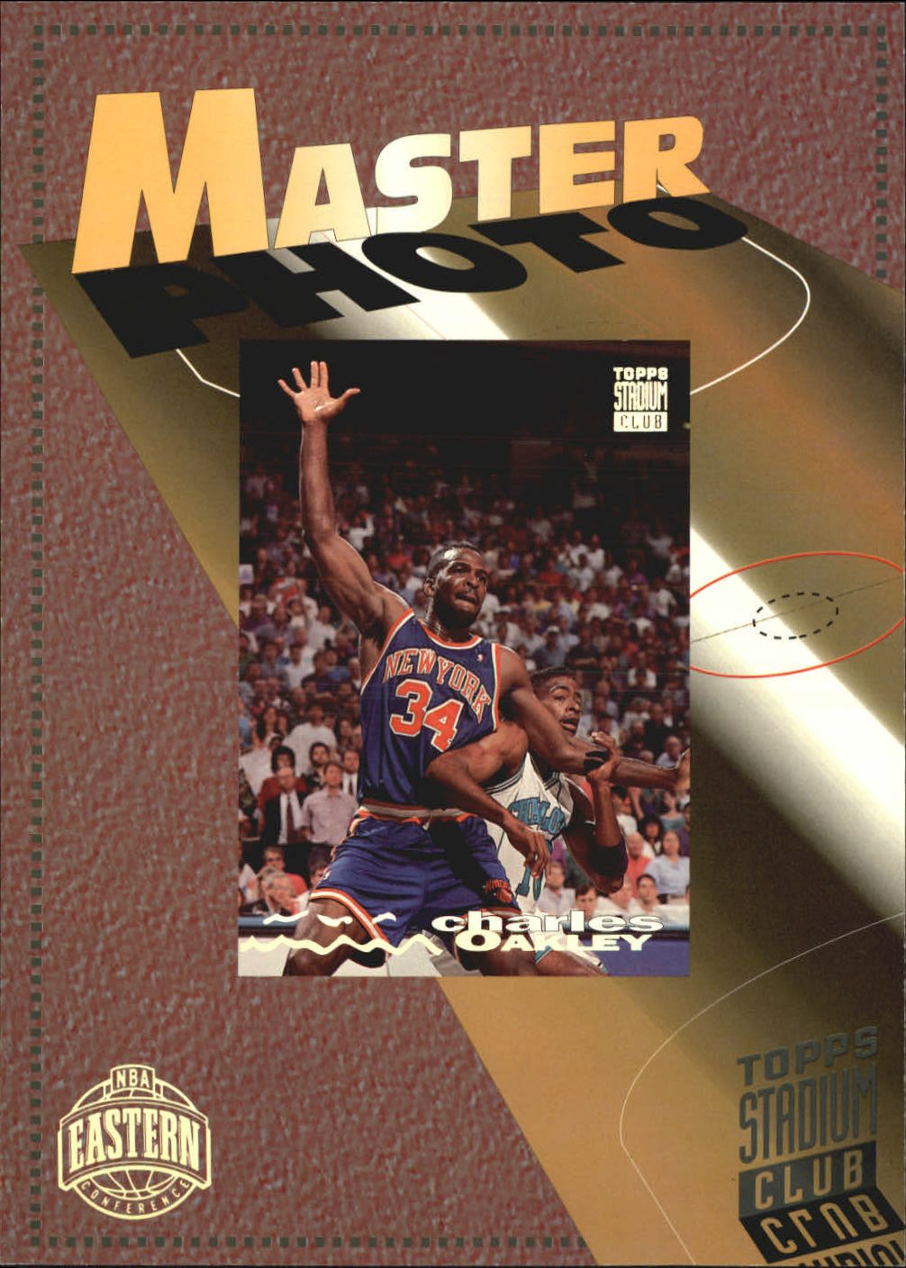 1993-94 Stadium Club Super Teams Master Photos #K7 Charles Oakley