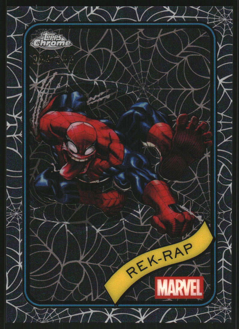 2025 Topps Chrome Marvel Spider Web Refractors #54 Rek-Rap on