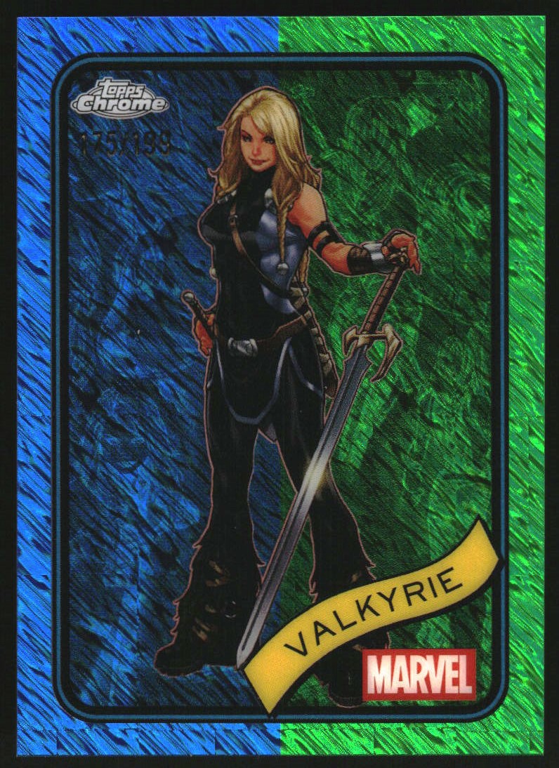 2025 Topps Chrome Marvel #187 Valkyrie on Fanatics Collect