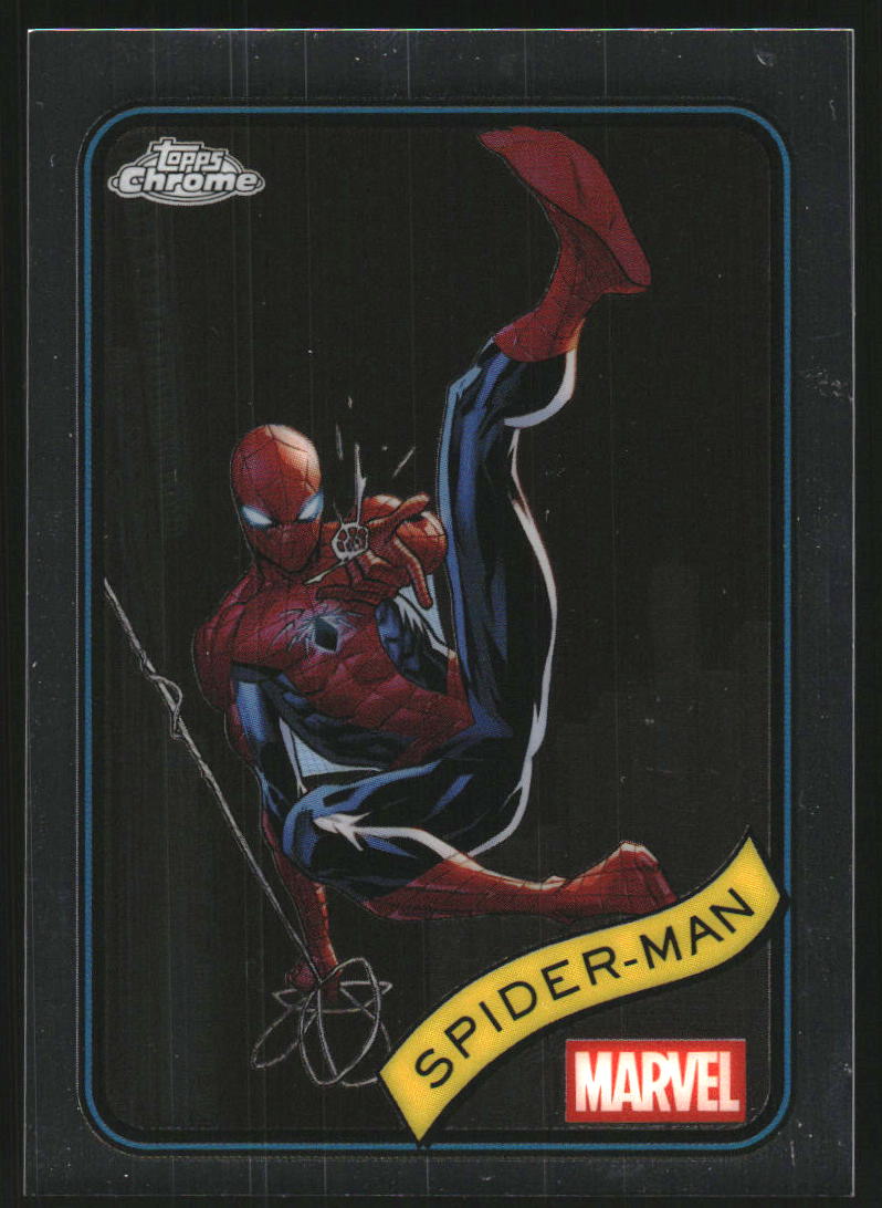 2025 Topps Chrome Marvel Clawed Superfractor Spider-Man 1/1 #101