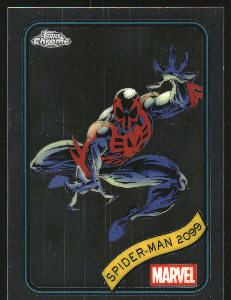 2025 Topps Chrome Marvel Clawed Superfractor Spider-Man 1/1 #101