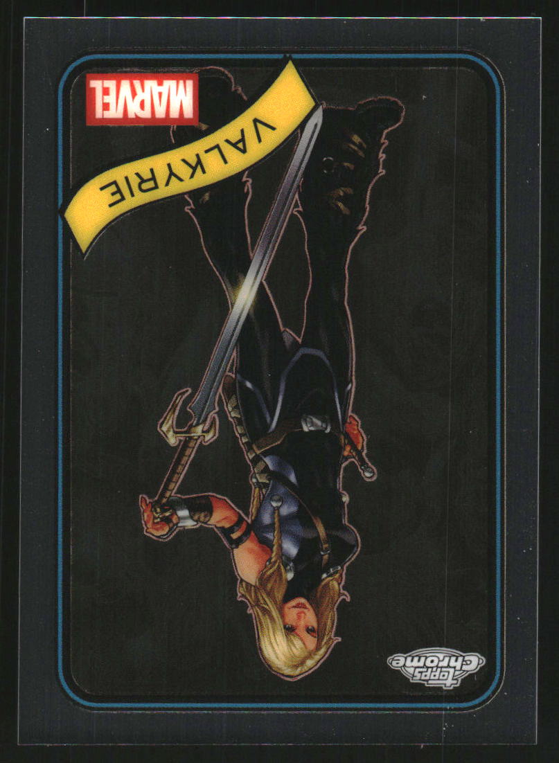 2025 Topps Chrome Marvel #187 Valkyrie on Fanatics Collect