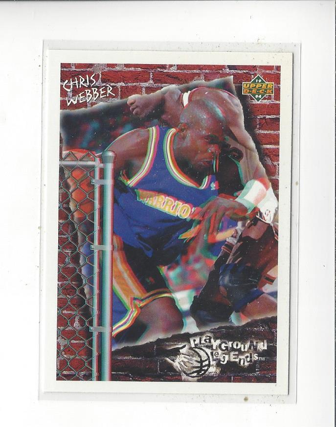 1993-94 Upper Deck Pro View #72 Chris Webber PL