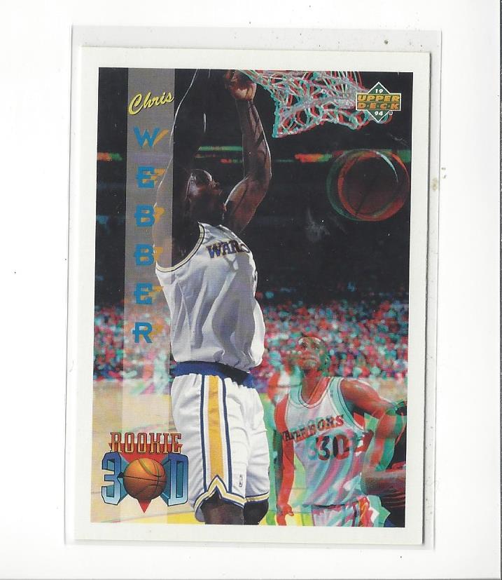 1993-94 Upper Deck Pro View #81 Chris Webber RC