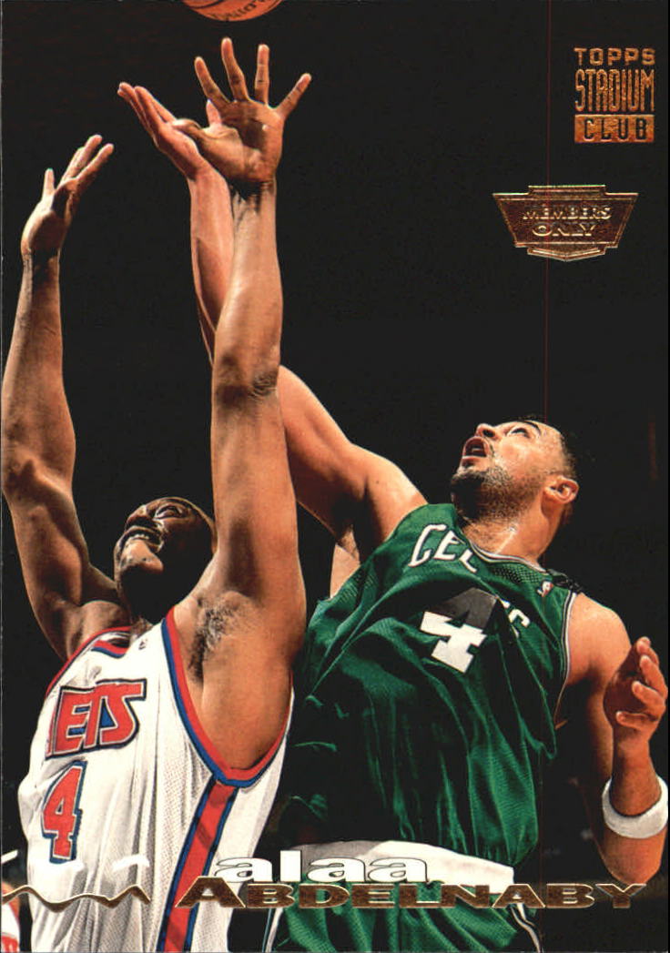 1993 Topps Stadium Club Basketball Members Only Alaa Abdelnaby #78