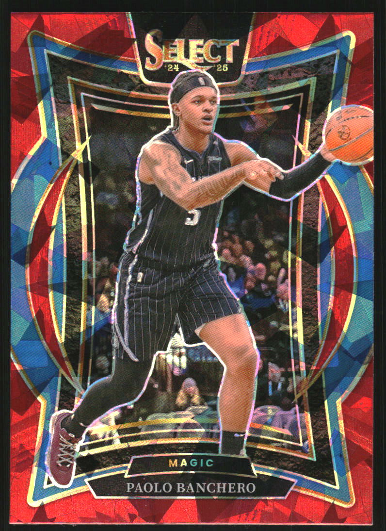 2024-25 Select Red Cracked Ice Prizms #35 Paolo Banchero