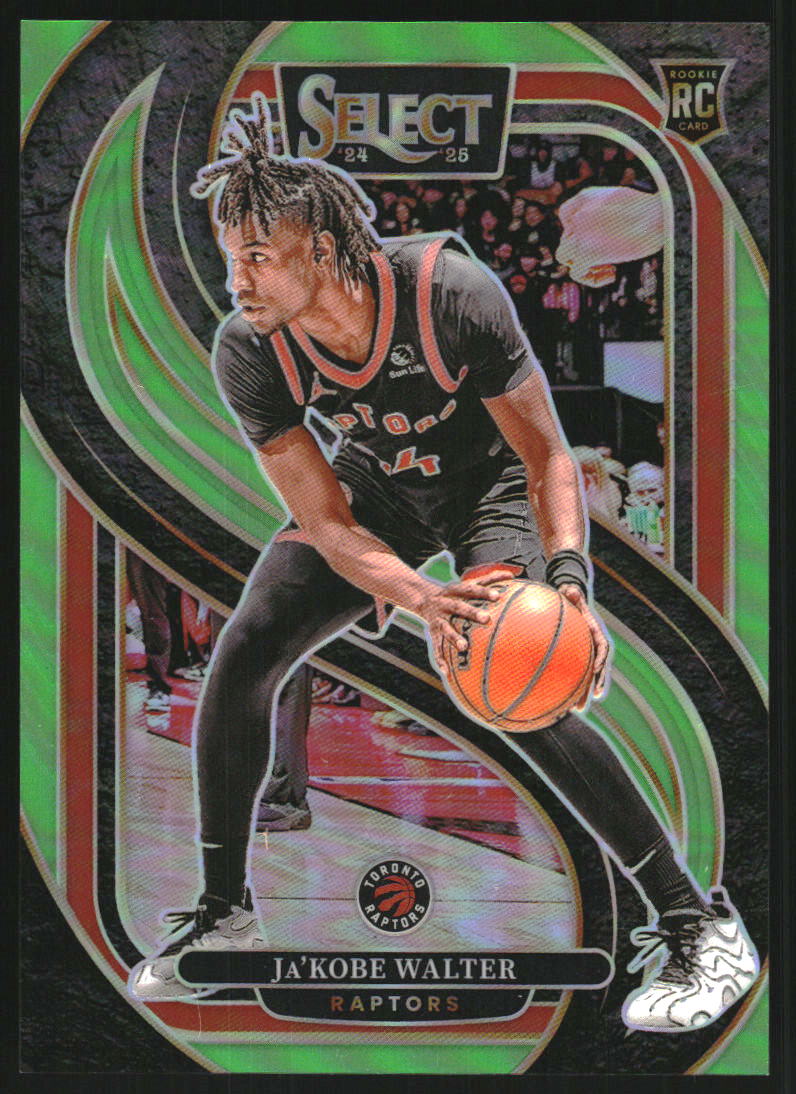2024-25 Select Neon Green Prizms #195 Ja'Kobe Walter /75