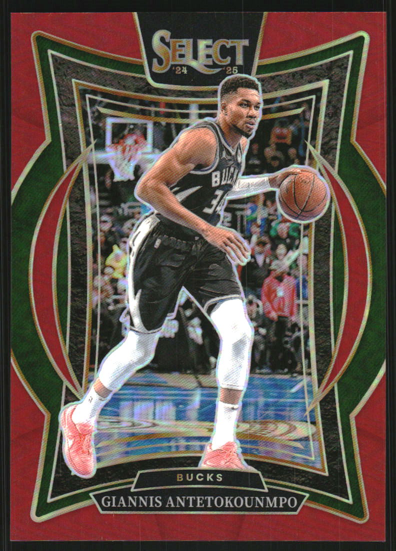 2024-25 Select Red Prizms #43 Giannis Antetokounmpo /199