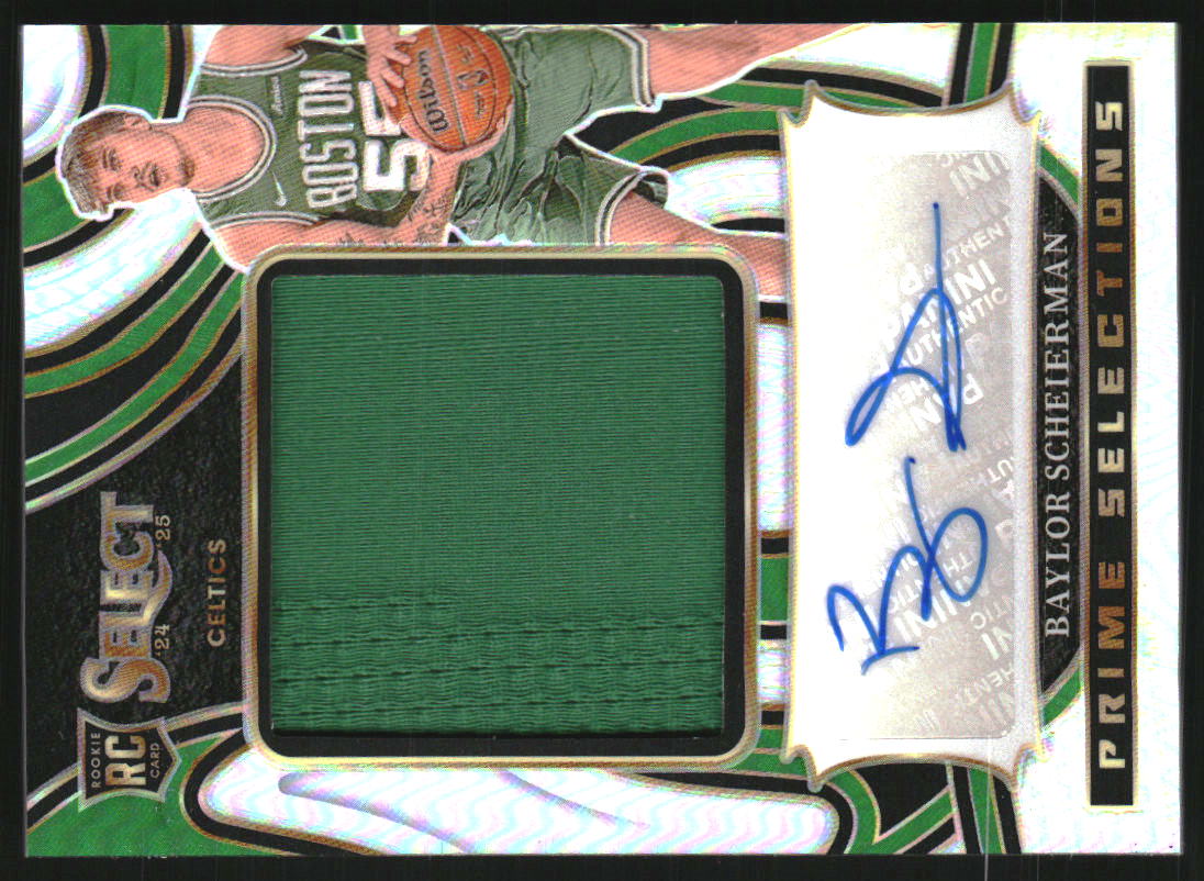 2024-25 Select Prime Selections Signatures #8 Baylor Scheierman Auto /99