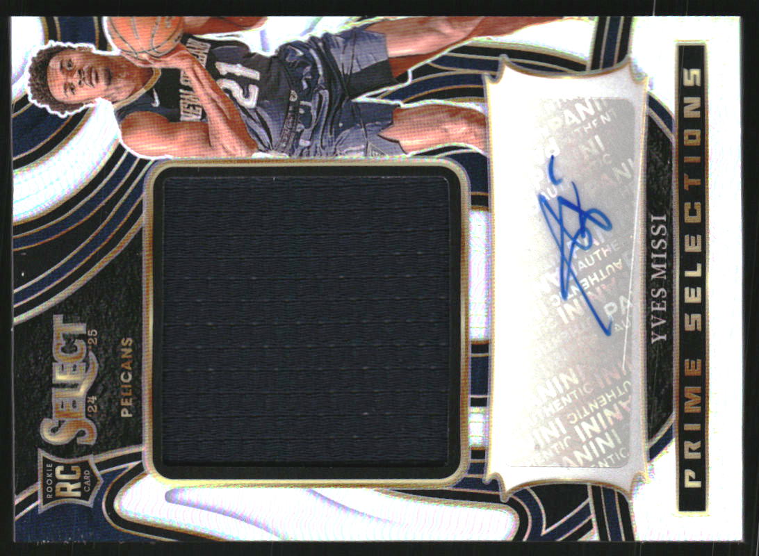 2024-25 Select Prime Selections Signatures #11 Yves Missi Auto /99