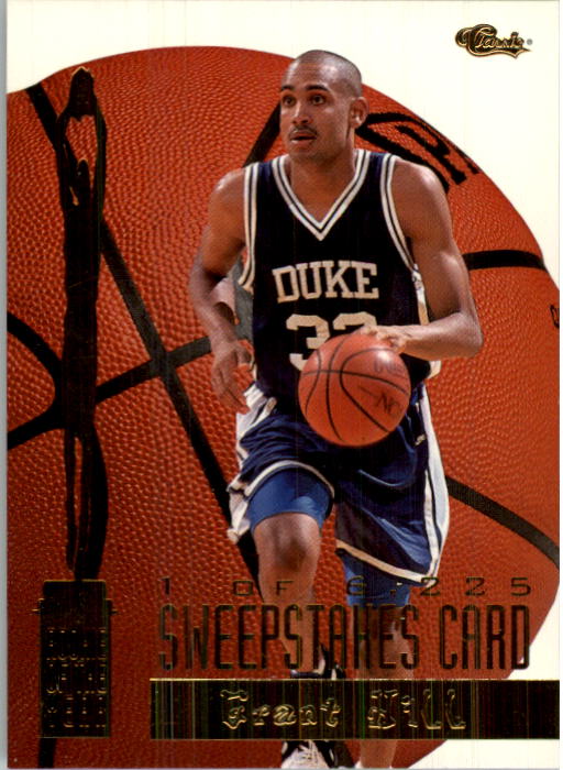 1994 Classic ROY Sweepstakes #3 Grant Hill