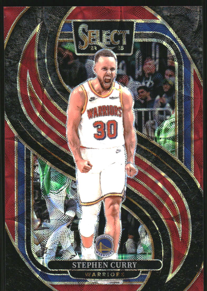 2024-25 Select Red Scope Prizms #143 Stephen Curry /249