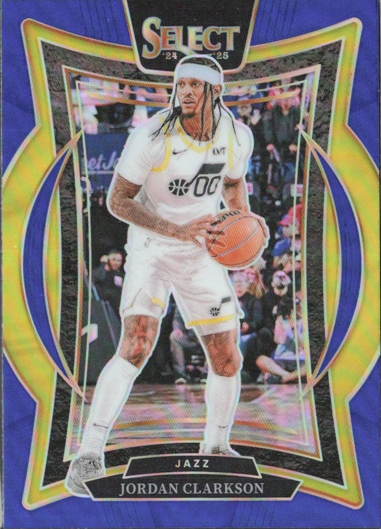 2024-25 Select Blue Prizms #19 Jordan Clarkson