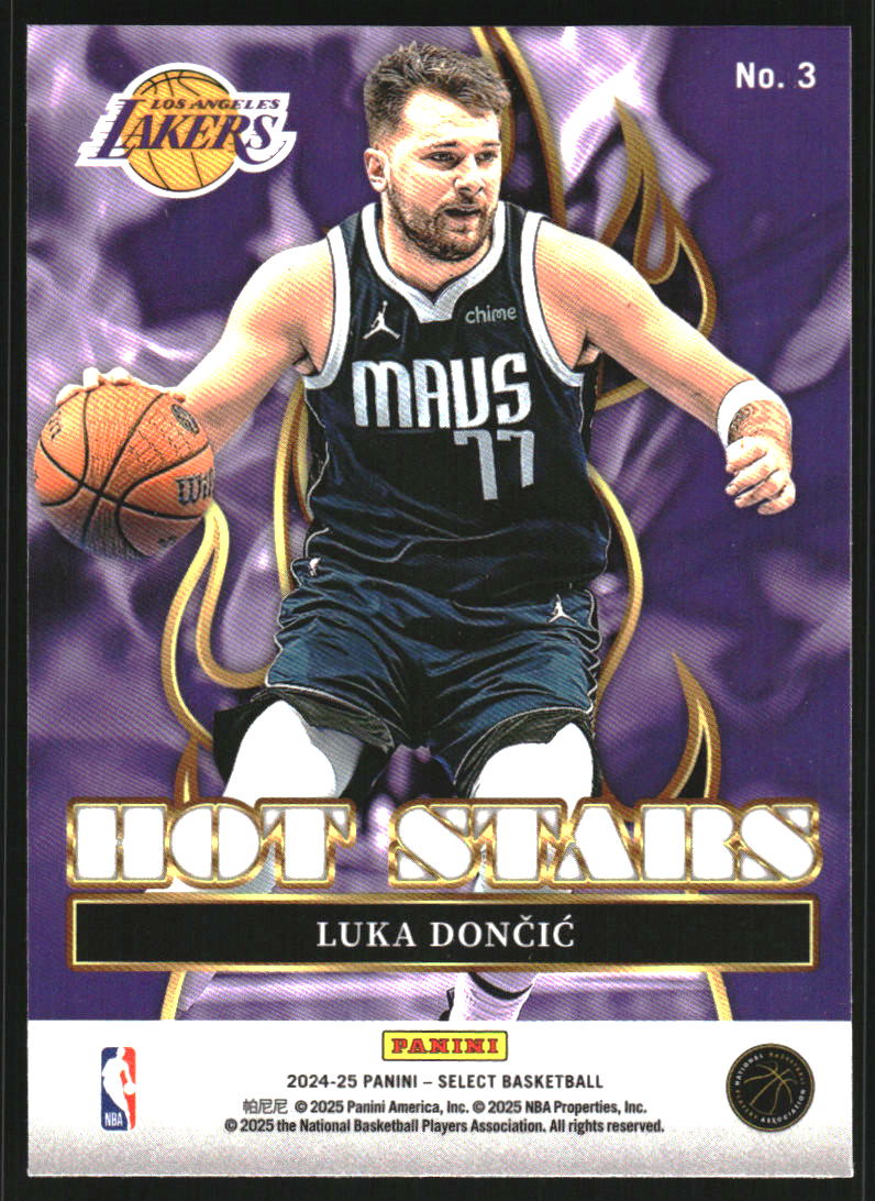 2024-25 Select Hot Stars #3 Luka Doncic