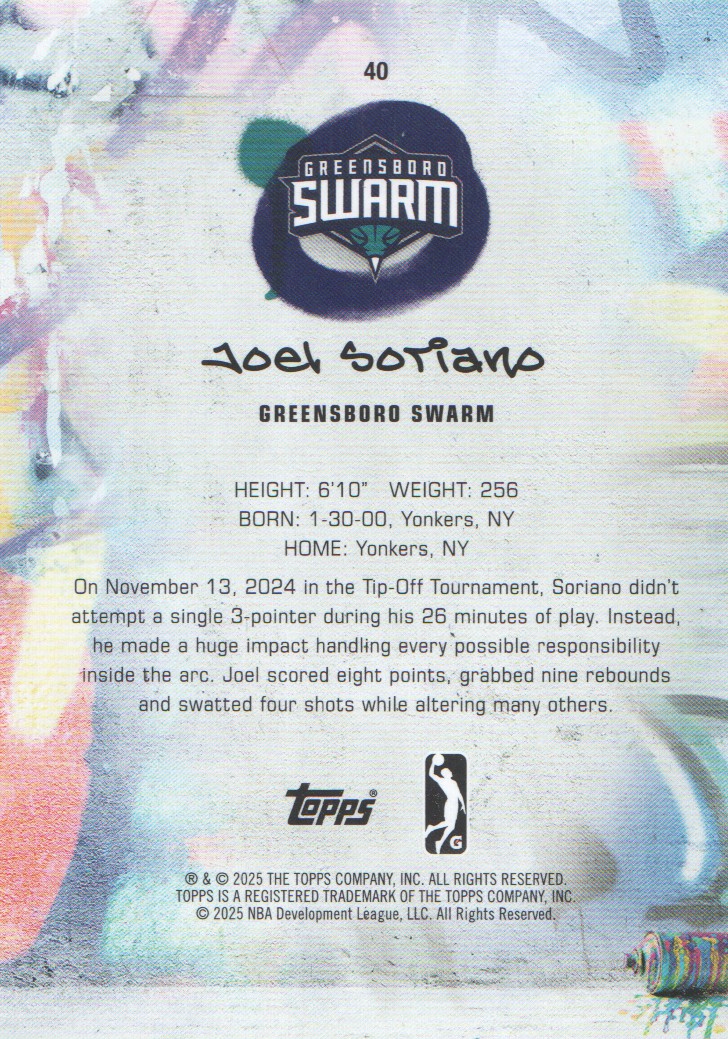 2024-25 Topps G League Basketball BASE Cards: Pick from List (#1-100) - Picture 71 of 177