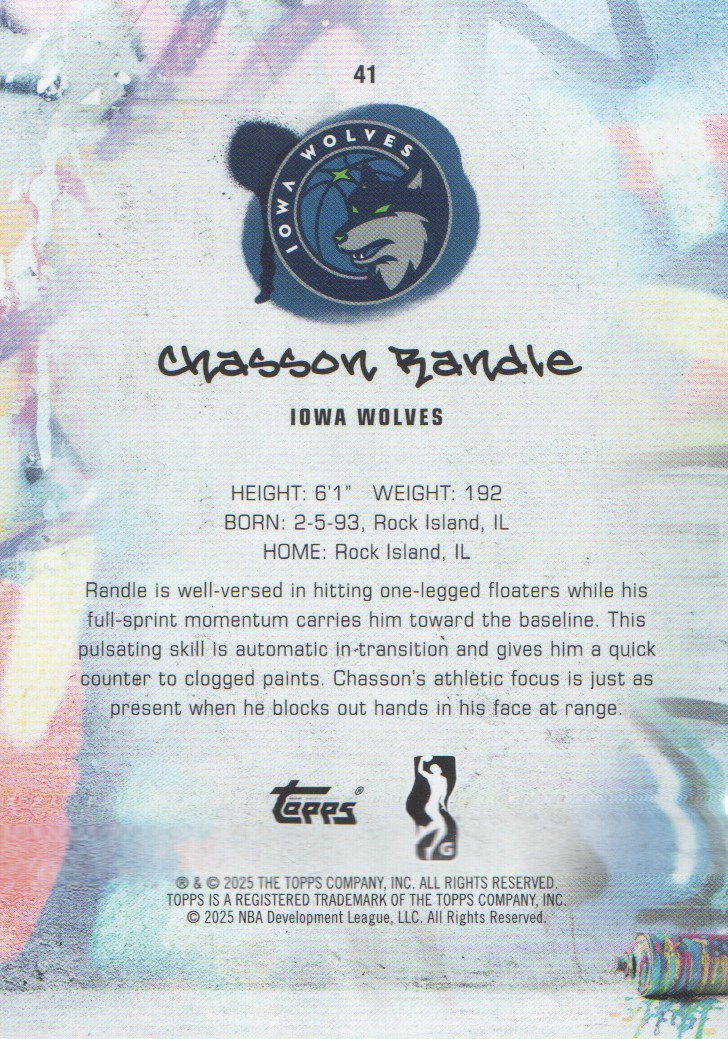 2024-25 Topps G League Basketball BASE Cards: Pick from List (#1-100) - Picture 73 of 177